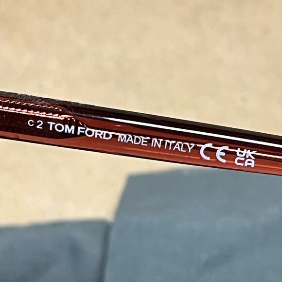 Tom Ford Pink Gradient Oversized Sunglasses - Picture 9 of 10